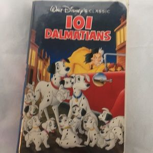 101 Dalmatians Disney’s Classic VHS tape